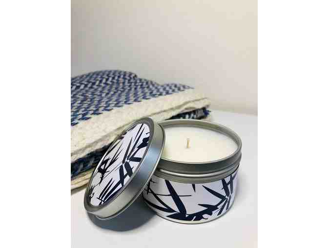 Nepalese Cashmere Scarf and Candle