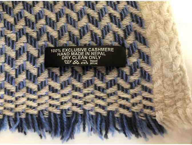 Nepalese Cashmere Scarf and Candle