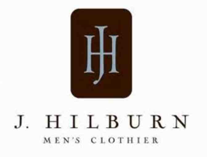 J. Hilburn men's custom made shirt