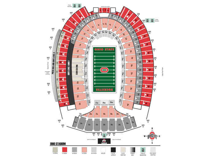 Two Tickets Ohio State University vs University of Michigan Game - In Columbus