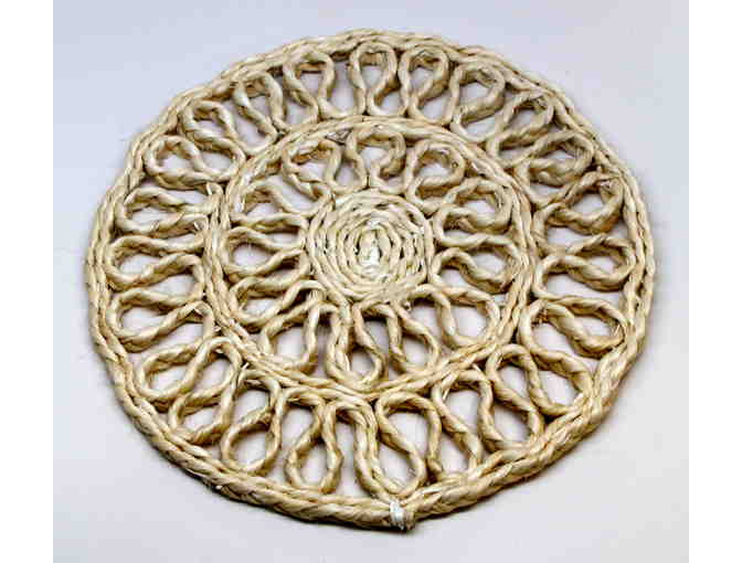 Set of Six Indian Hot Plate Pads