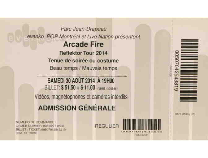 Musical Night in Montreal:  Arcade Fire Tickets and One Night Stay