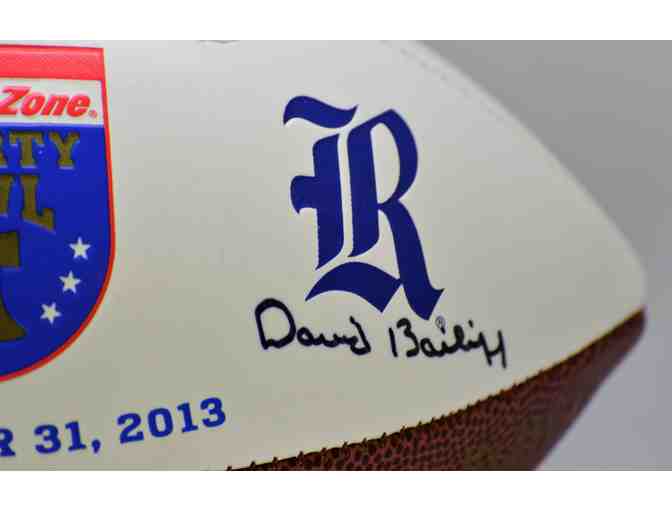 Autographed 2013 Liberty Bowl Football
