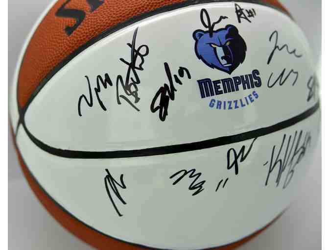 Memphis Grizzlies Autographed Basketball