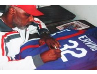 Dr. Julius Erving Jersey (Framed)