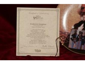 Frederick Douglass Commemorative Plate