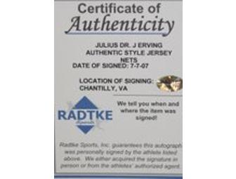 Dr. Julius Erving Jersey (Framed)