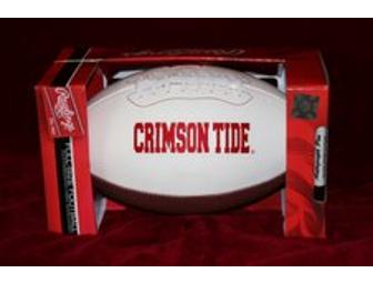 Nick Saban Autographed University of Alabama Football