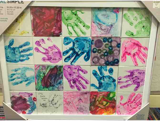 76th Green 3 AM - Handprint Art Canvas