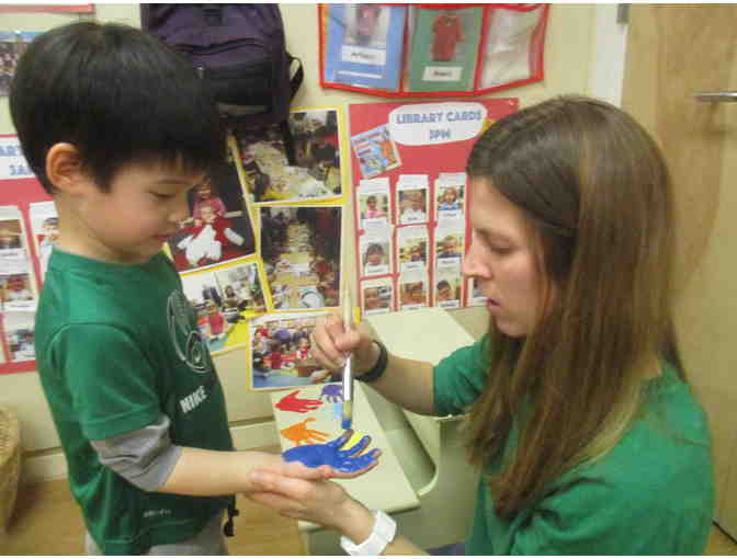 86 Red 1 3AM - Handprint Step Stool