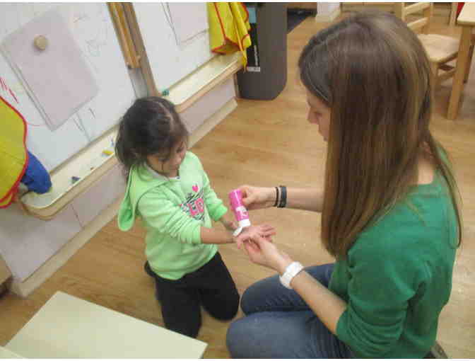 86 Red 1 3PM - Handprint Step Stool