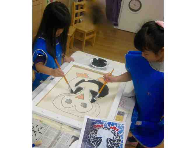 86 Pre-K 1 - Mr. Poppers Penguins Journal, Plush and Mosaic Artwork