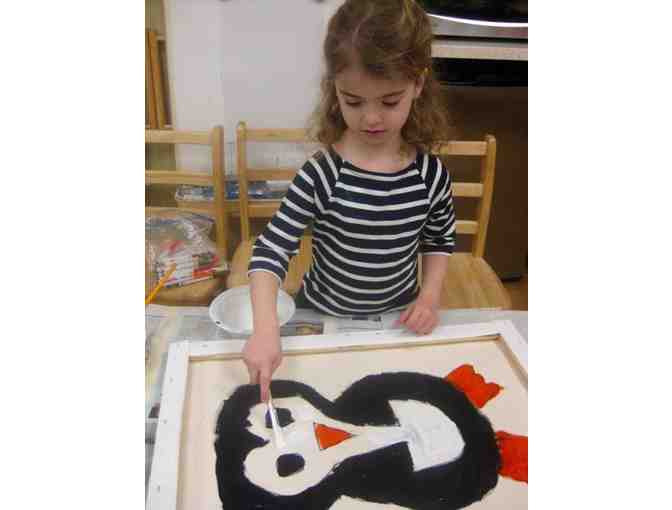 86 Pre-K 1 - Mr. Poppers Penguins Journal, Plush and Mosaic Artwork