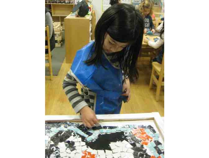 86 Pre-K 1 - Mr. Poppers Penguins Journal, Plush and Mosaic Artwork