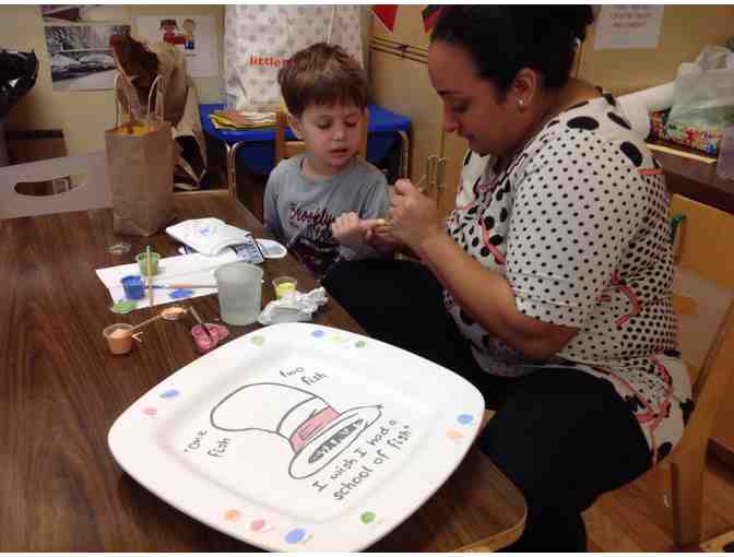 76 Green 2 AM - Cat in the Hat Journal, Plush and Decorated Platter