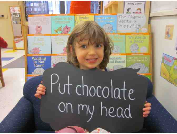 76 Green 3 PM - Mo Willems Pigeon Journal, Plush and Photo Collage