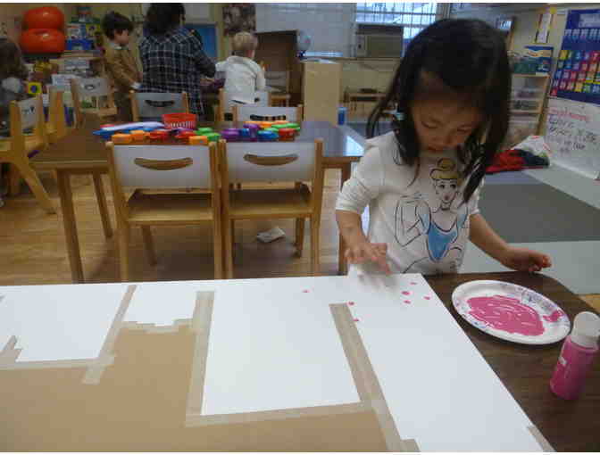 76 Pre-K 1 - Jenny and the Cat Club Journal, Plush and NYC Skyline Artwork