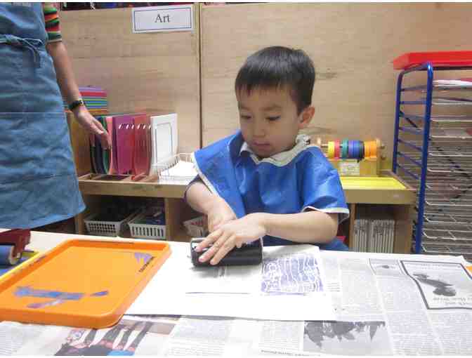 76 Pre-K 2 - Flamish the Dragon Journal, Plush and Block Print Artwork