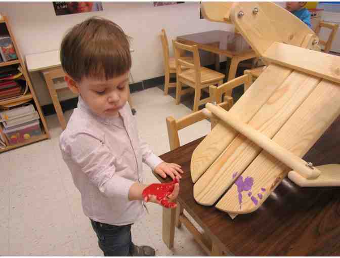 45 Red 2 2AM - Decorated Rocking Chair