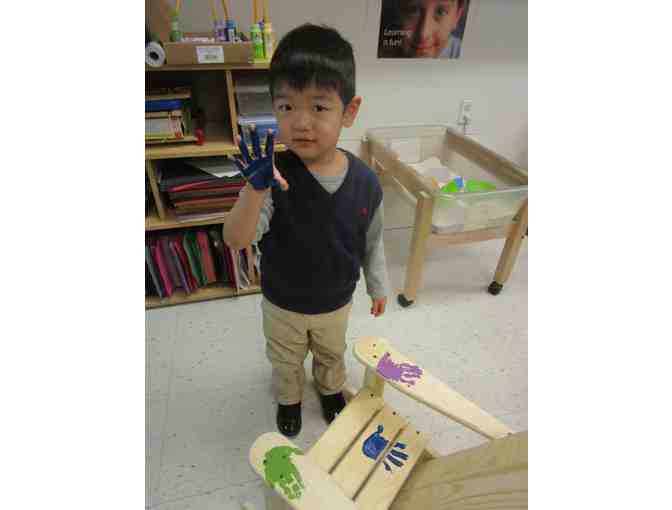 45 Red 2 2AM - Decorated Rocking Chair