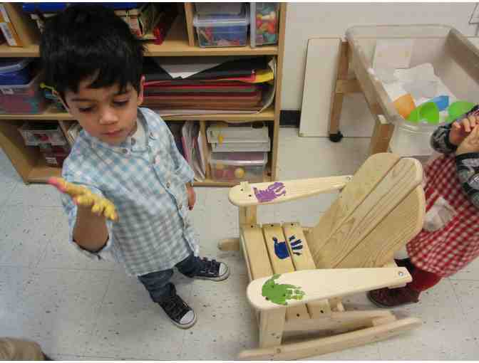 45 Red 2 2AM - Decorated Rocking Chair