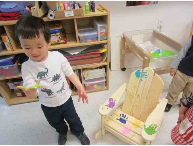 45 Red 2 2AM - Decorated Rocking Chair