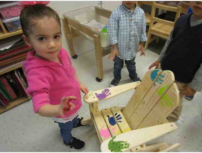 45 Red 2 2AM - Decorated Rocking Chair