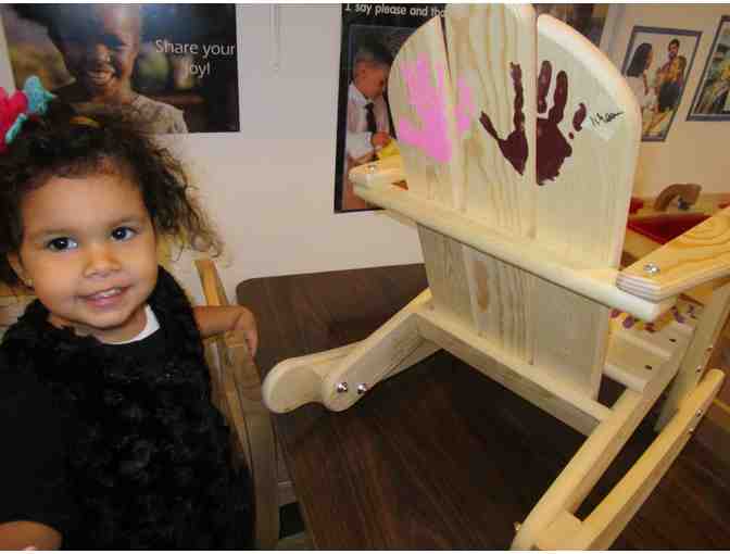 45 Red 2 3AM - Decorated Rocking Chair