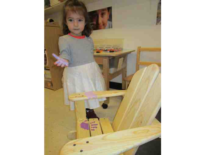 45 Red 2 3AM - Decorated Rocking Chair