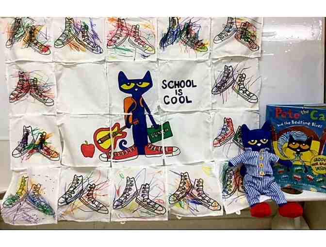 76 Red 2 PM - Pete the Cat Quilt, Book and Plush