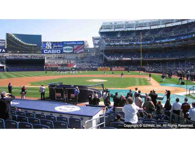 4 Yankees Tickets - Legends Sections 21A, Row 1,  with access to Legends Suite