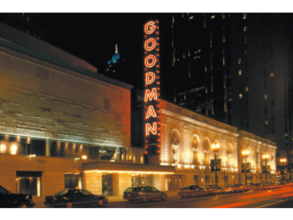 Backstage tour and play at The Goodman Theatre