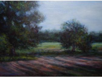 Painting by NH artists Shauna Duffy Smith 'Furrowed Field'