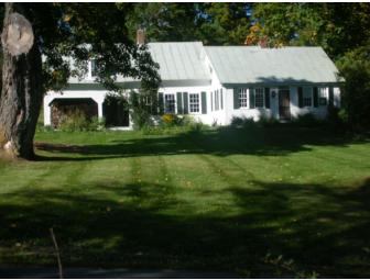 One Week Stay in a Vermont Farmhouse