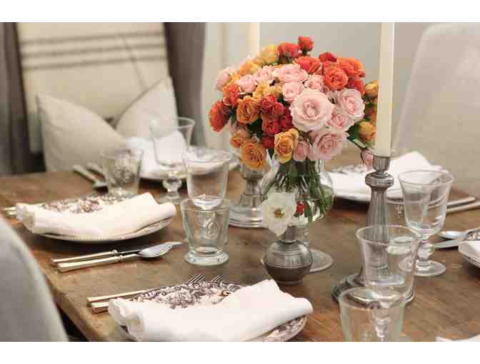 Dinner for 6 with Valery Freland, Consul General of France in Boston