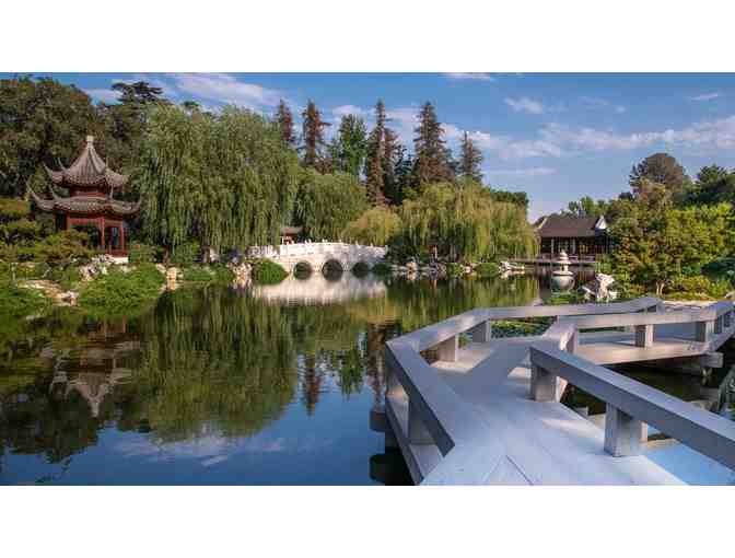 Four Tickets to The Huntington Library, Art Museum, and Botanical Gardens