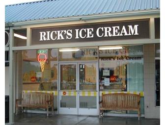 One Year of Rick's Ice Cream