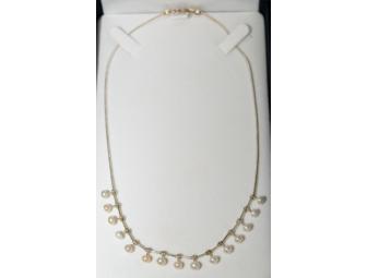 Silver and Freshwater Pearl Necklace
