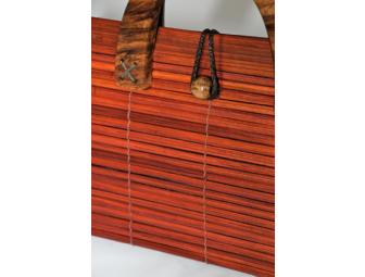 Wooden Bamboo Handbag