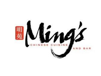 Ming's Chinese Cuisine $50 - #2