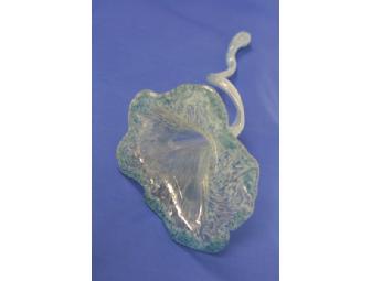 Handblown Glass Flower by Lisa Aronzon