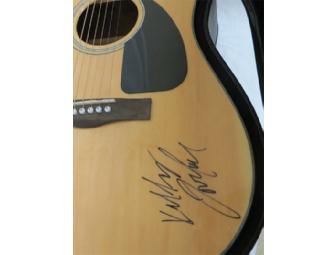 Autographed Fender Guitar by Grammy Nominated, Award Winning Songwriter Kelley Lovelace