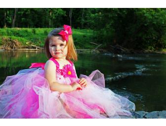 Custom Order Tutu Dress with Matching Bow