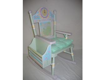 'A Time To Read' Child's Rocking Chair