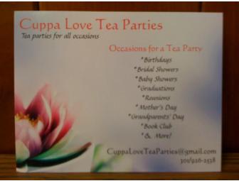 $75 Gift Certificate from 'Cuppa Love Tea Parties'