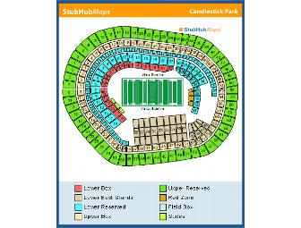 49ers vs Vikings Game - 2 Tickets