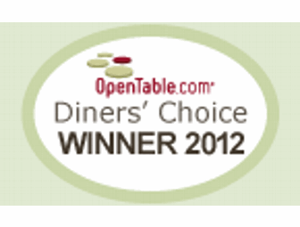 $120 Certificate - Dinner for 4 at Fandango Restaurant