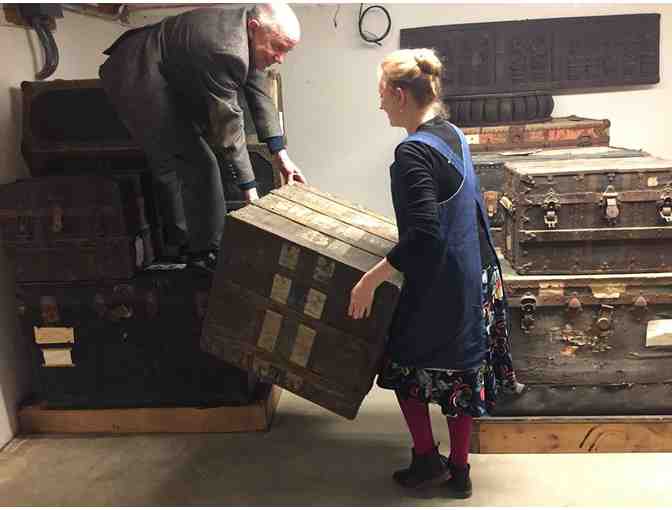 Private Jacob's Pillow Archives tour with Denishawn Company trunk