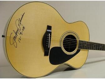 Smokey Robinson Autographed Acoustic Guitar