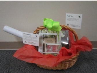 Olmsted Parks Private Tour and Conservancy Gift Basket
